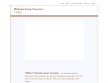 Tablet Screenshot of mikkeyart.com